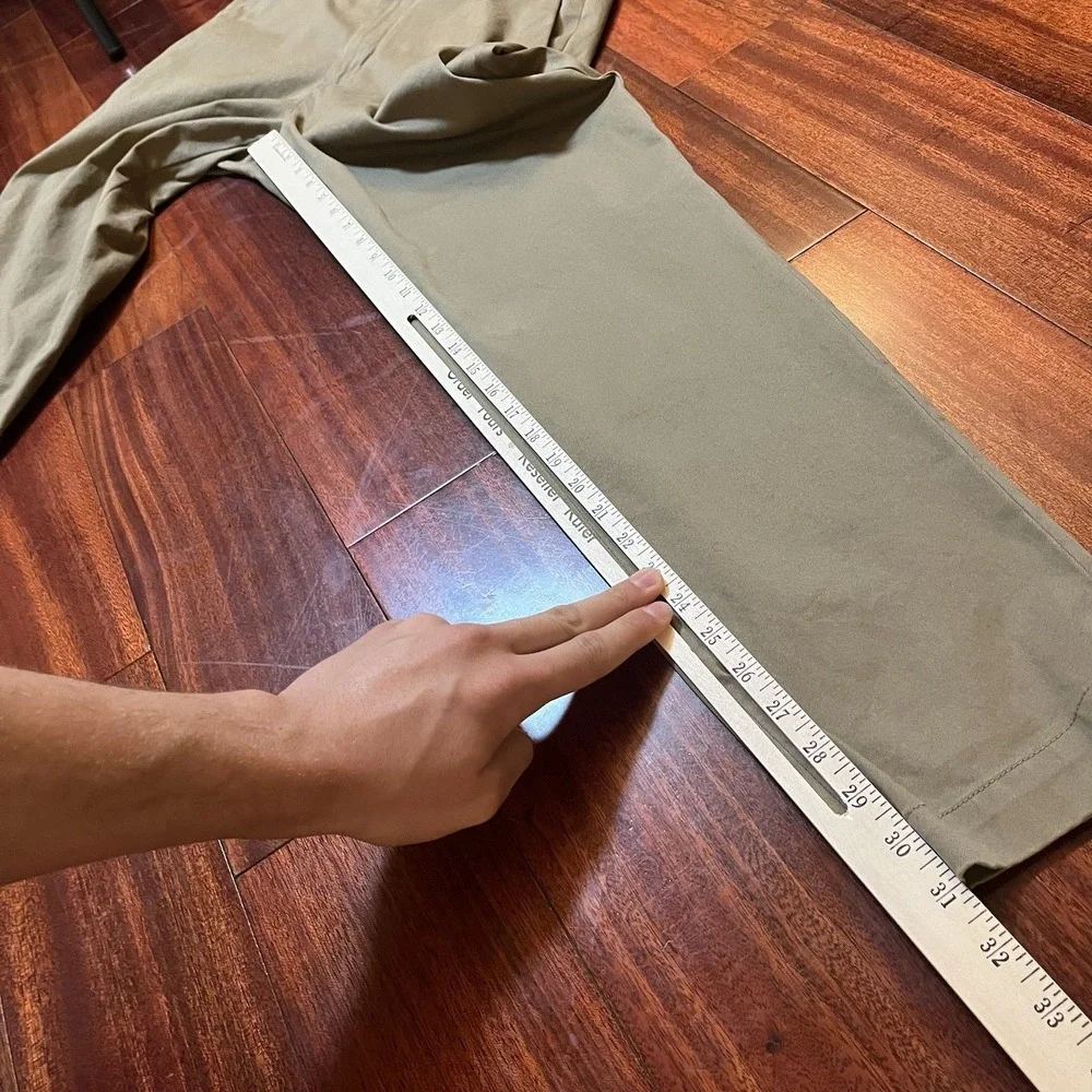 Banana Republic Pants Men 31x32 Tan Chino Mason Athletic Tapered Fit Stretch